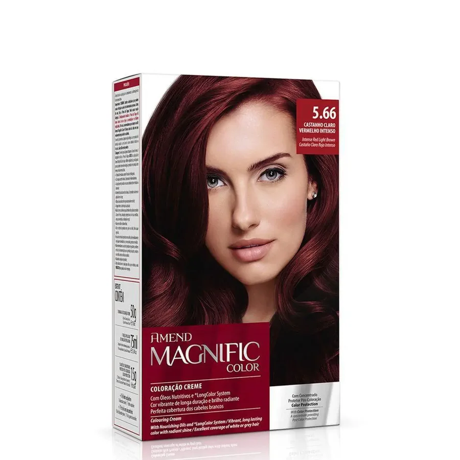 AMEND MAGNIFIC 5.66 CASTANHO CLARO VERMELHO INTENS
