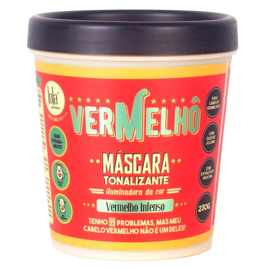 LOLA MASC 230G TONALIZANTE VERMELHO