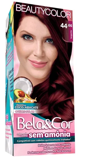 BEAUTY COLOR KIT COLOR B&C S/A 44.66 BORGONHA