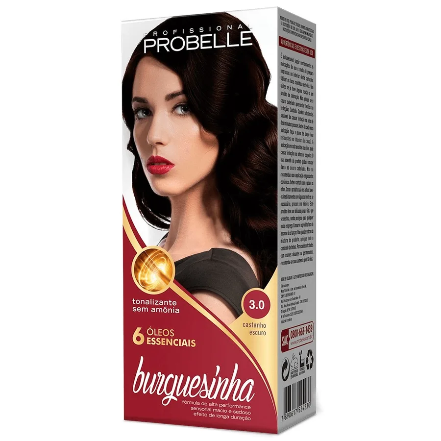 PROBELLE TONALIZANTE 50G BURGUESINHA 3.0