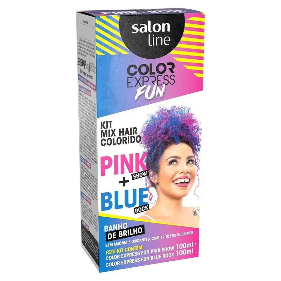 S.LINE KIT COLOR EXPRESS FUN BLUE ROCK+PINK SHOW