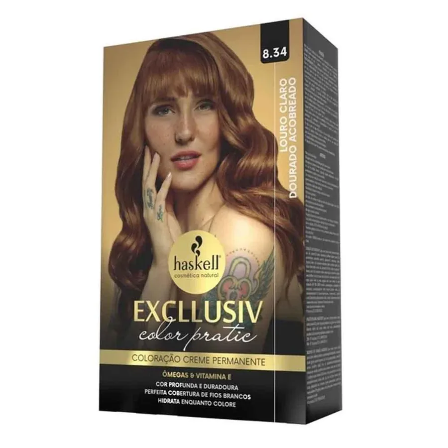 HASKELL COLOR PRATIC 8.34 LOURO CLARO DOURADO ACOB