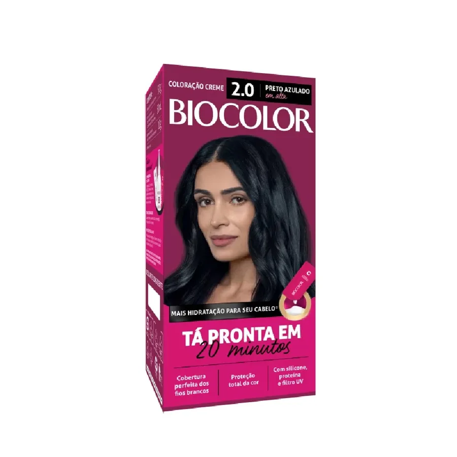 BIOCOLOR KIT MINI 2.0 PRETO AZULADO