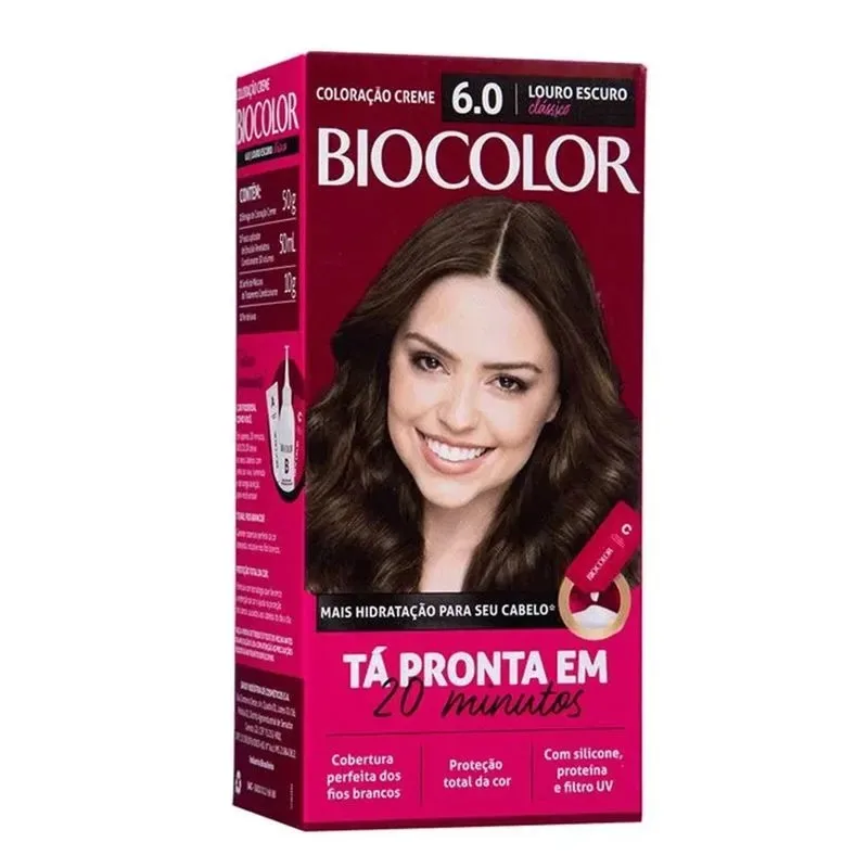 BIOCOLOR KIT MINI 6.0 LOURO ESCURO CLASSICO