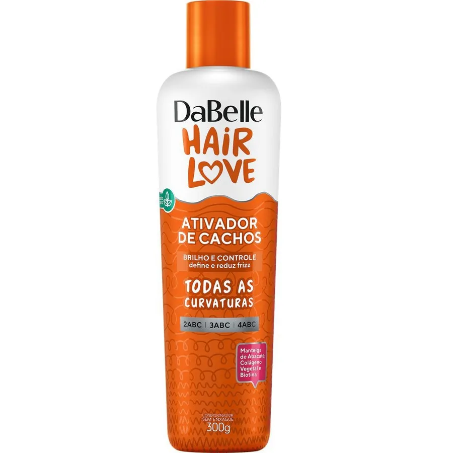 DABELLE ATIVADOR CACHOS 300ML HAIR LOVE