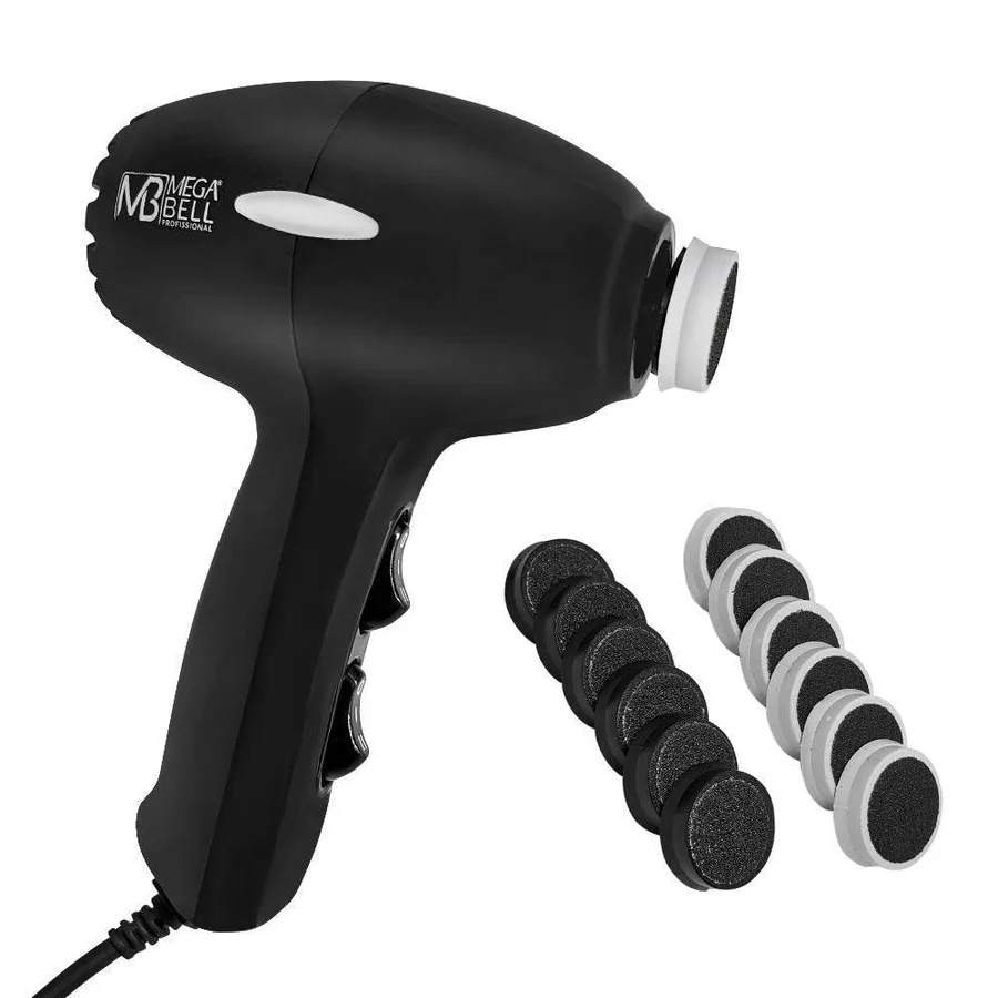 MEGABELL PEDICURO COMPACT PRETO 127V