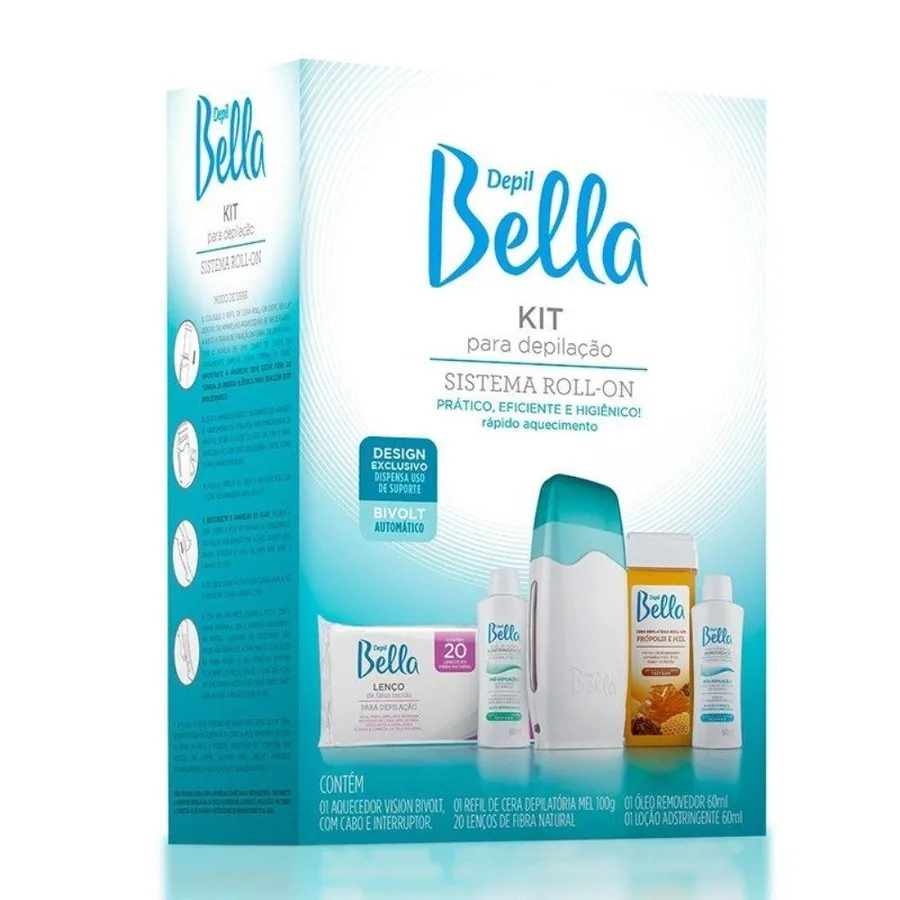 DBELLA KIT DEPILACAO SUPER BIVOLT