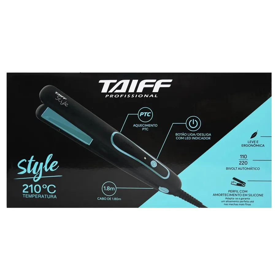 TAIFF CHAPA STYLE PRETA BIVOLT