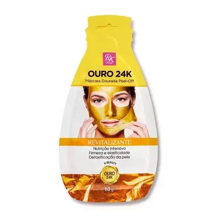 KISS RK MASCARA DOURADA PEEL-OFF 10G