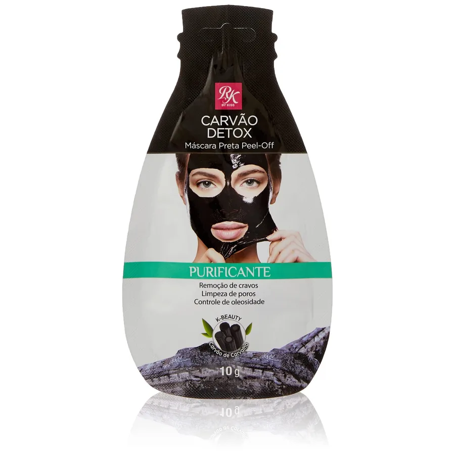 KISS RK MASCARA PRETA PEEL-OFF 10G