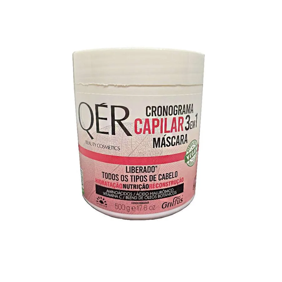 GRIFFUS CRONOGRAMA 500G CAPILAR 3 EM 1 QER