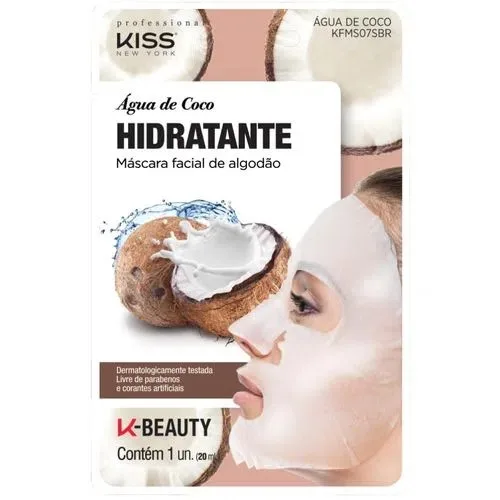 KISS NY RK MASCARA FACIAL AGUA DE COCO 20ML