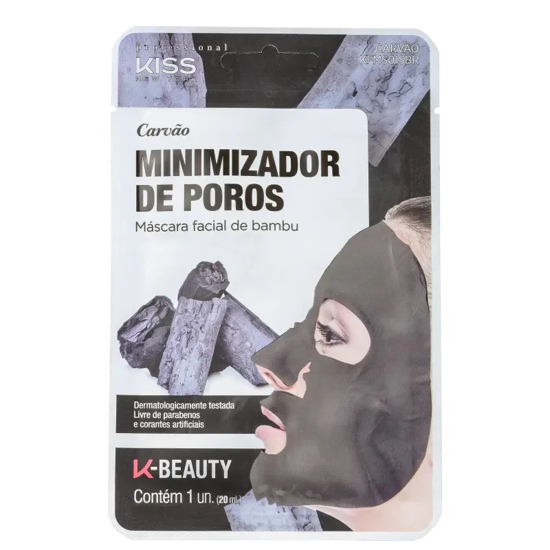 KISS NY RK MASCARA FACIAL CARVAO 20ML