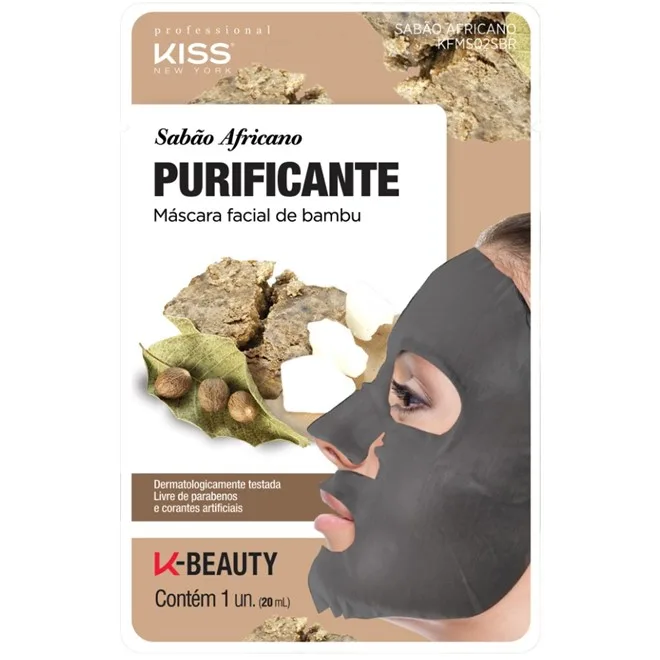KISS NY RK MASCARA FACIAL SABAO AFRICANO 20ML