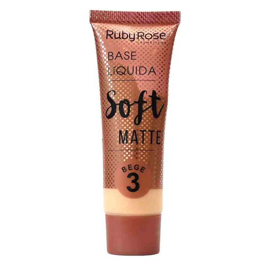 RUBY ROSE BASE LIQ SOFT MATTE BEGE 3 HB8050