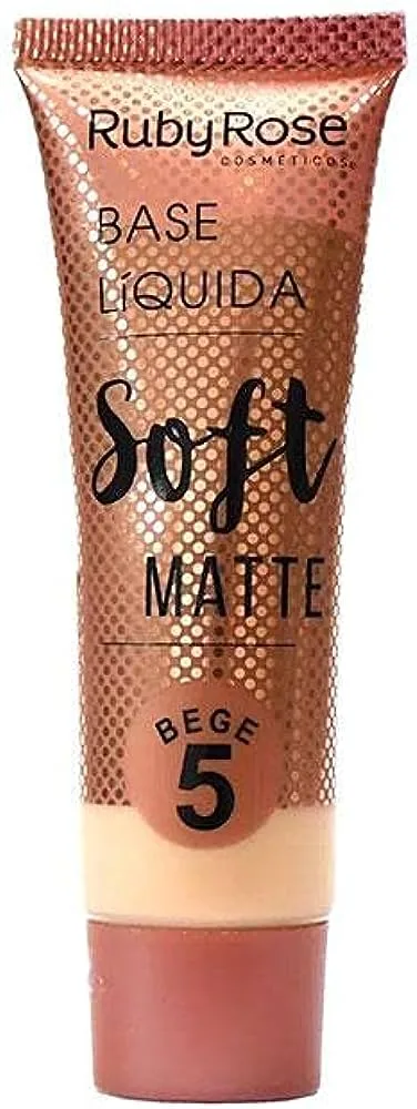 RUBY ROSE BASE LIQ SOFT MATTE BEGE 5 HB8050