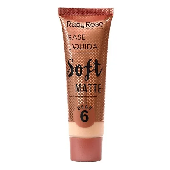 RUBY ROSE BASE LIQ SOFT MATTE BEGE 6 HB8050