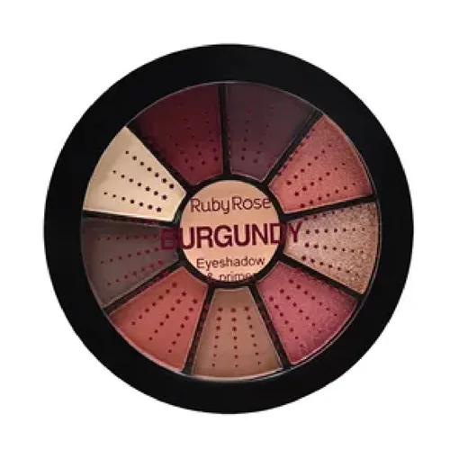 RUBY ROSE PALETA DE SOMBRA 9 COR BURGUNDY
