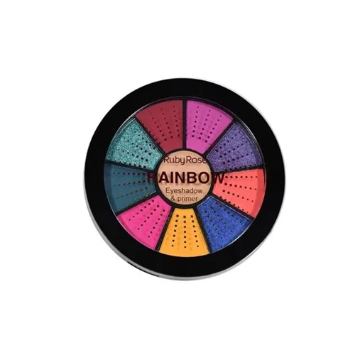 RUBY ROSE PALETA DE SOMBRA 9 COR RAINBOW