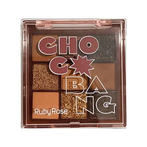 RUBY ROSE PALETA DE SOMBRA 9 COR RUBY