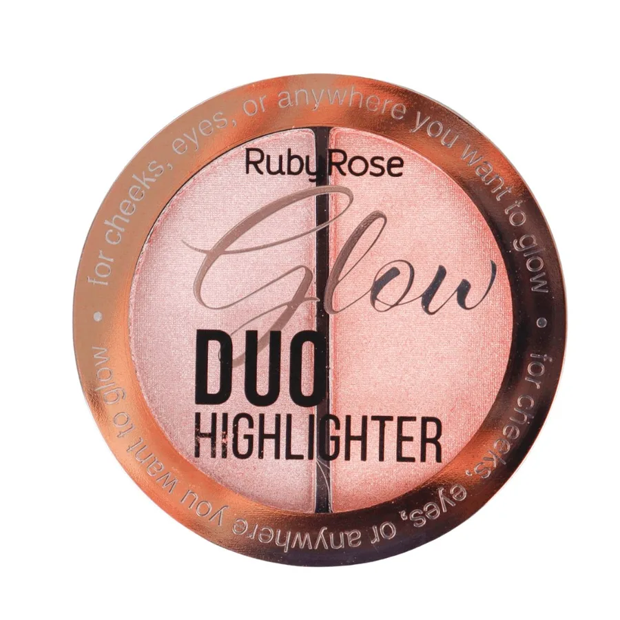 RUBY ROSE ILUMINADOR GLOW DUO HIGHLIGHTER