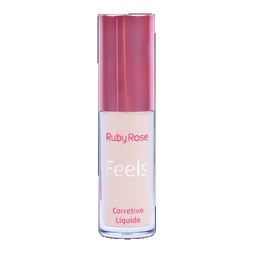 RUBY ROSE CORRETIVO LIQ FEELS PUDIM 20 HB8102-1