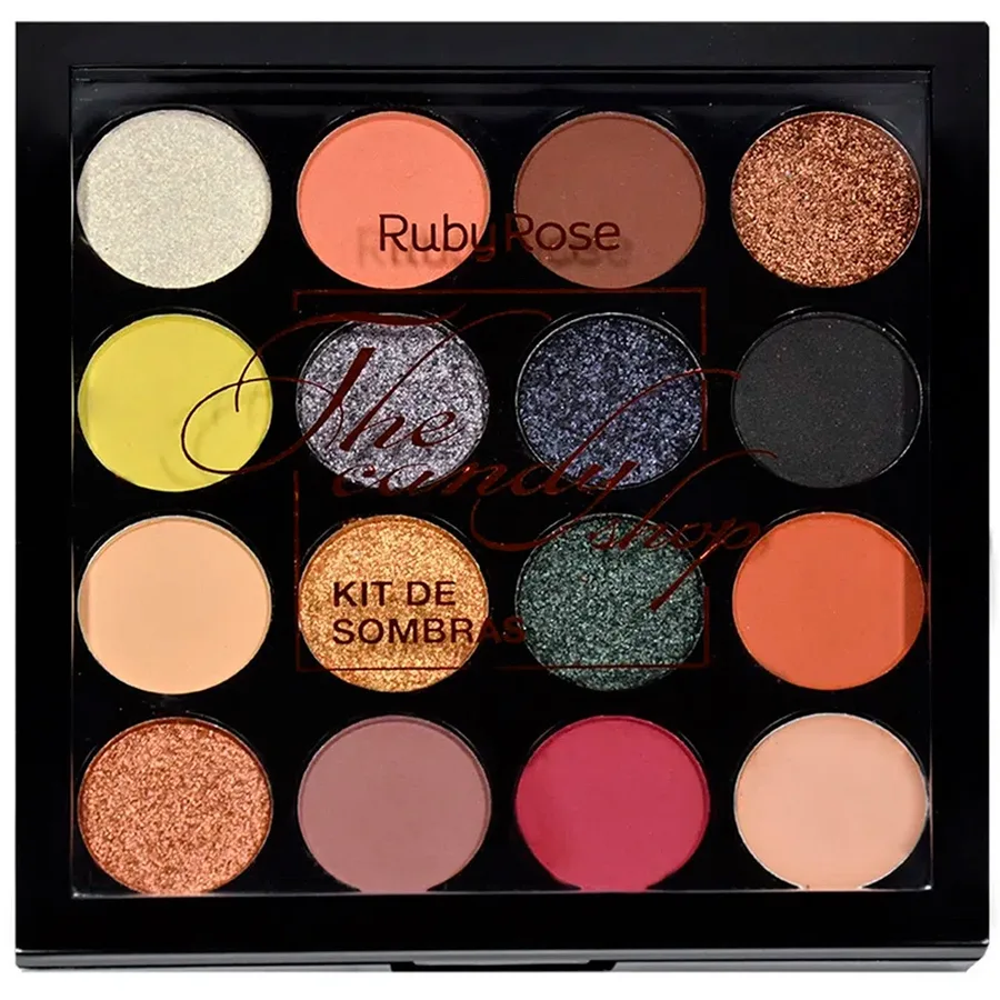 RUBY ROSE PALETA DE SOMBRA THE CANDYSHOP HB1017