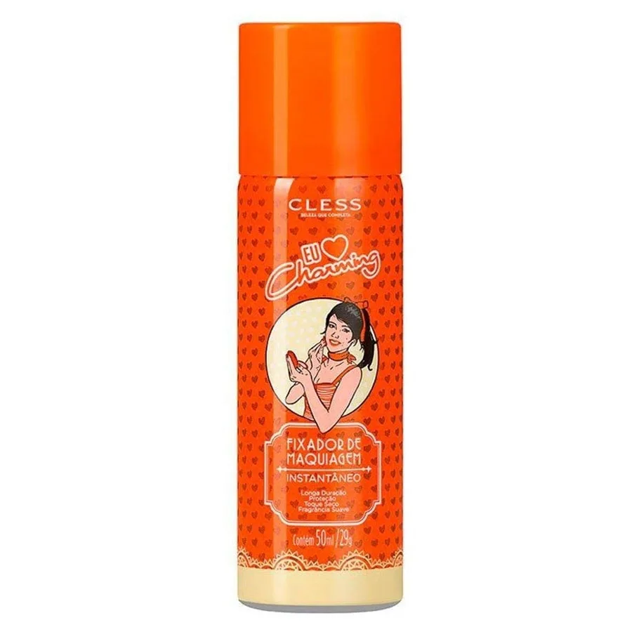 CLESS SPRAY 50ML CHARMING FIXADOR DE MAQUIAGEM
