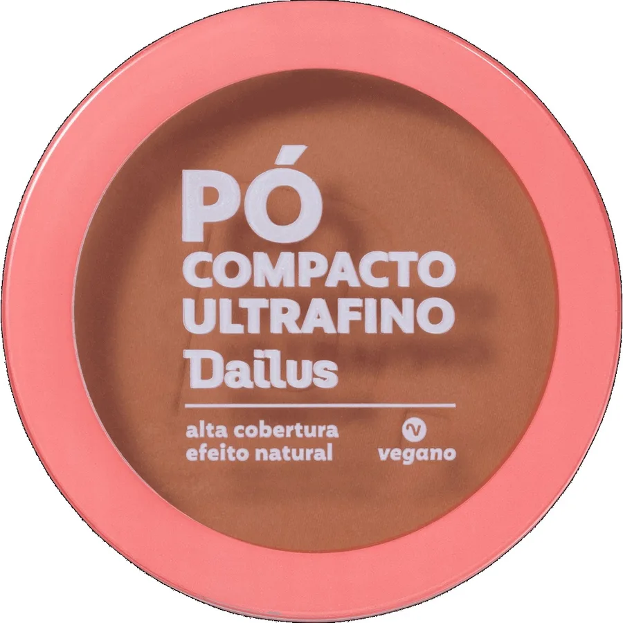 DAILUS PO COMPACTO ULTRAFINO VEGANO ESCURO D10