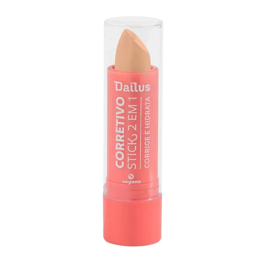 DAILUS CORRETIVO STICK 2EM1 VEGANO D1 CLARO