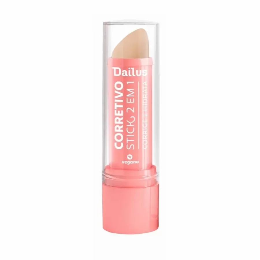 DAILUS CORRETIVO STICK 2EM1 VEGANO D4 CLARO DP