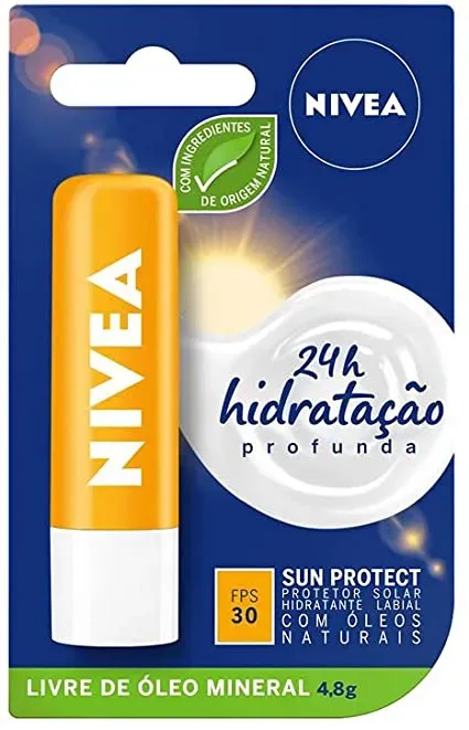 NIVEA PROTETOR LABIAL 4 8G SUN F30