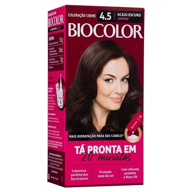 BIOCOLOR KIT MINI 4.5 ACAJU ESCURO