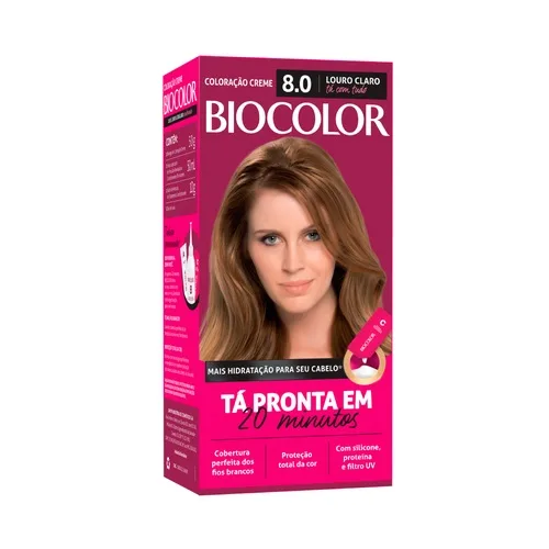 BIOCOLOR KIT MINI 8.0 LOURO CLARO