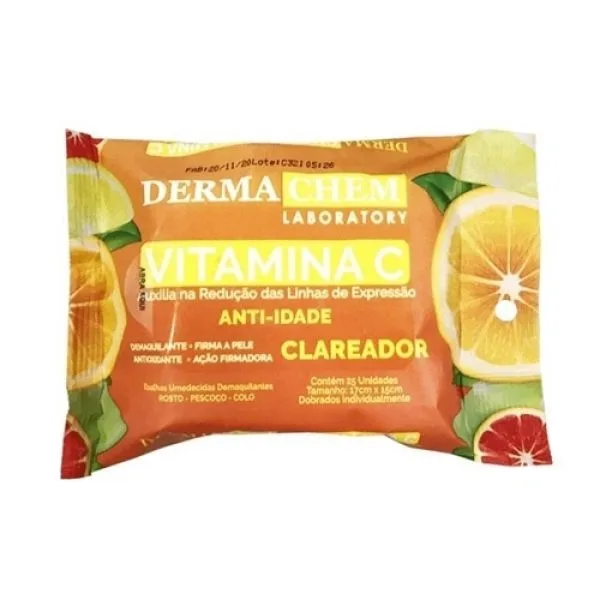 DERMACHEM LENCOS DEMAQUILANTES VITAM C ANTIIDADE