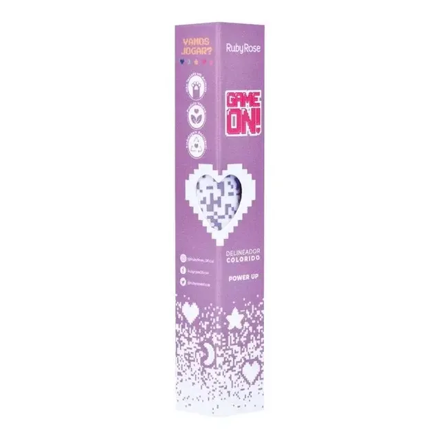 RUBY ROSE DELINEADOR GAME ON HB508 6 LILAS