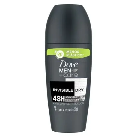 DOVE DESODORANTE 50ML ROLLON MEN CARE INVISIBLE DR