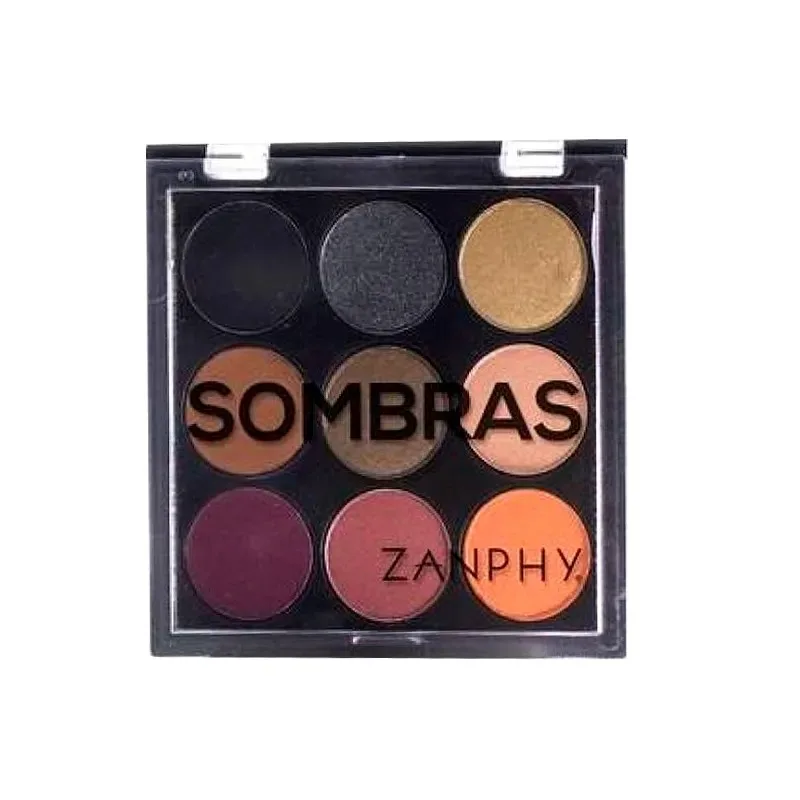 ZANPHY PALETA SOMBRAS 9 CORES 071P 03