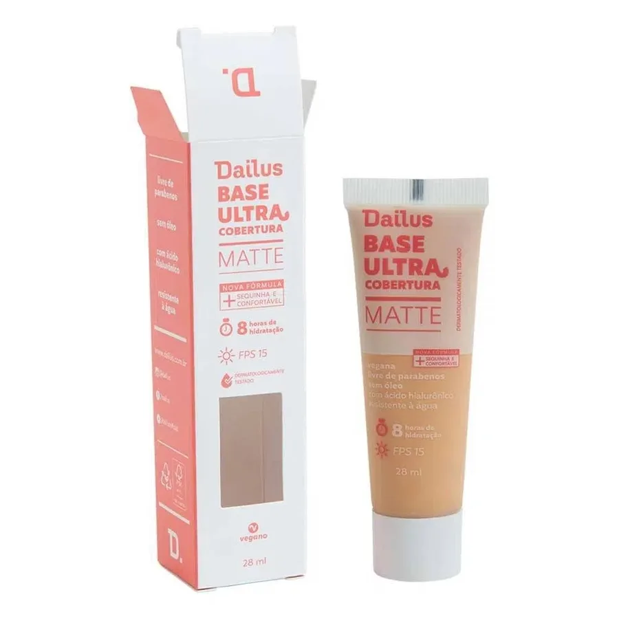 DAILUS BASE LIQ ULTRA MATTE 28ML D3 CLARO