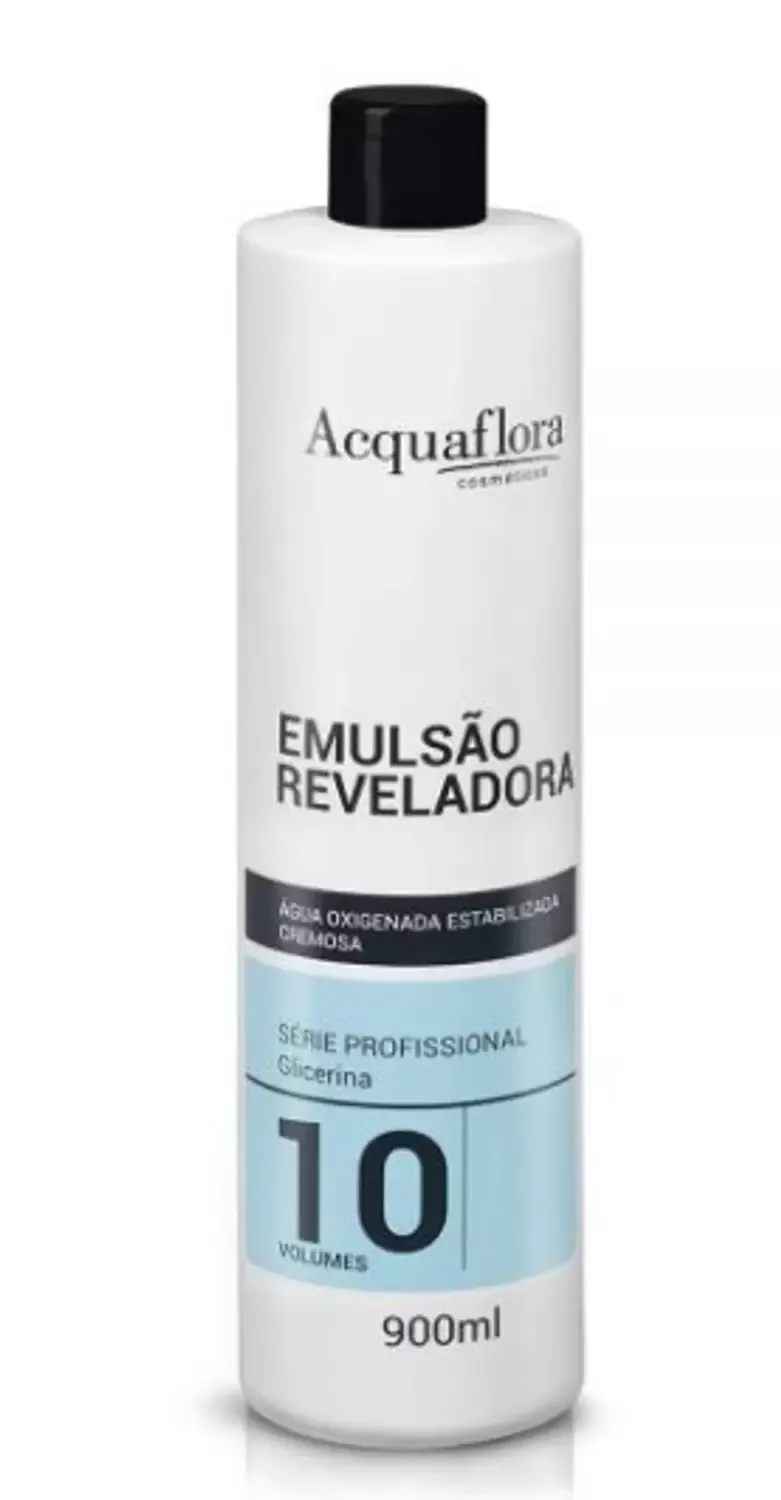ACQUAFLORA EMULSAO 900ML REVELADORA 10VOL