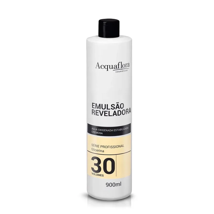 ACQUAFLORA EMULSAO 900ML REVELADORA 30VOL