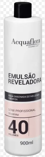 ACQUAFLORA EMULSAO 900ML REVELADORA 40VOL