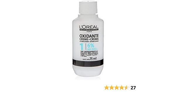 LOREAL AGUA 75ML OX CREME 6  PROF 20VOL
