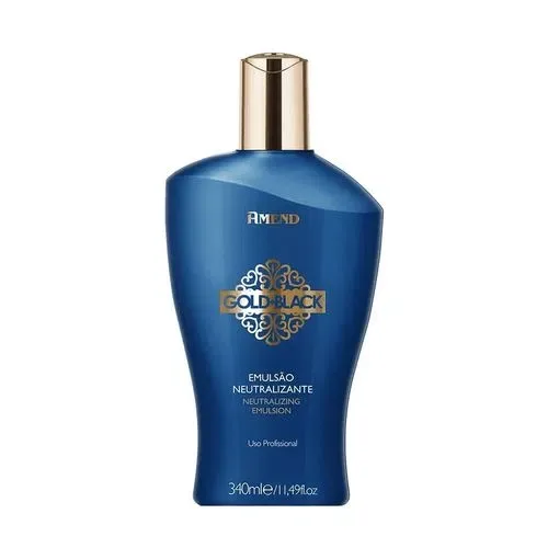 AMEND EMULSAO 340ML GOLD BLACK NEUTRALIZANTE