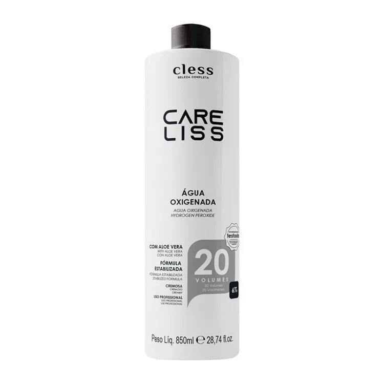 CLESS AGUA OXIG 850ML CARE LISS 20VOL
