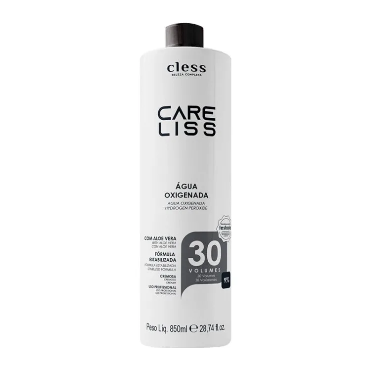 CLESS AGUA OXIG 850ML CARE LISS 30VOL