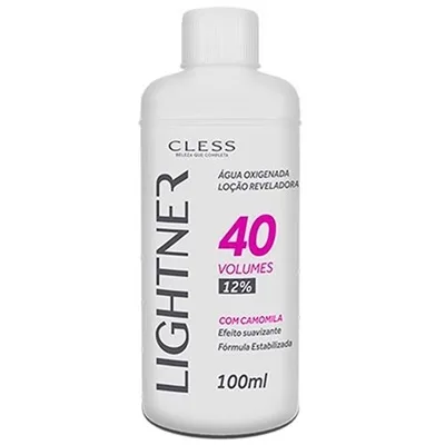 CLESS AGUA OXIG 100ML LIGHTNER 40VOL