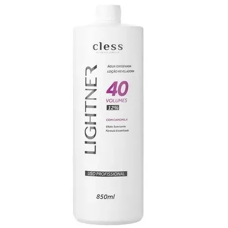 CLESS AGUA OXIG 850ML LIGHTNER 40VOL