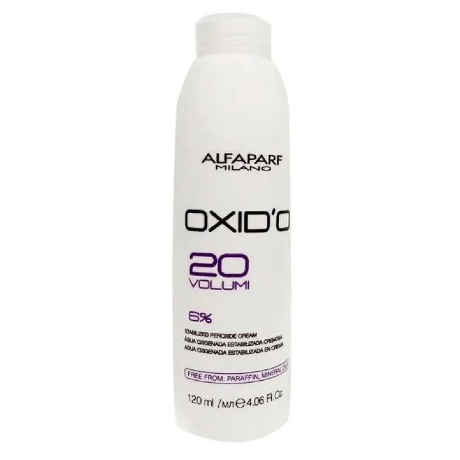 ALFAPARF AGUA 120ML OXIG H202 FREE FORM 20VOL