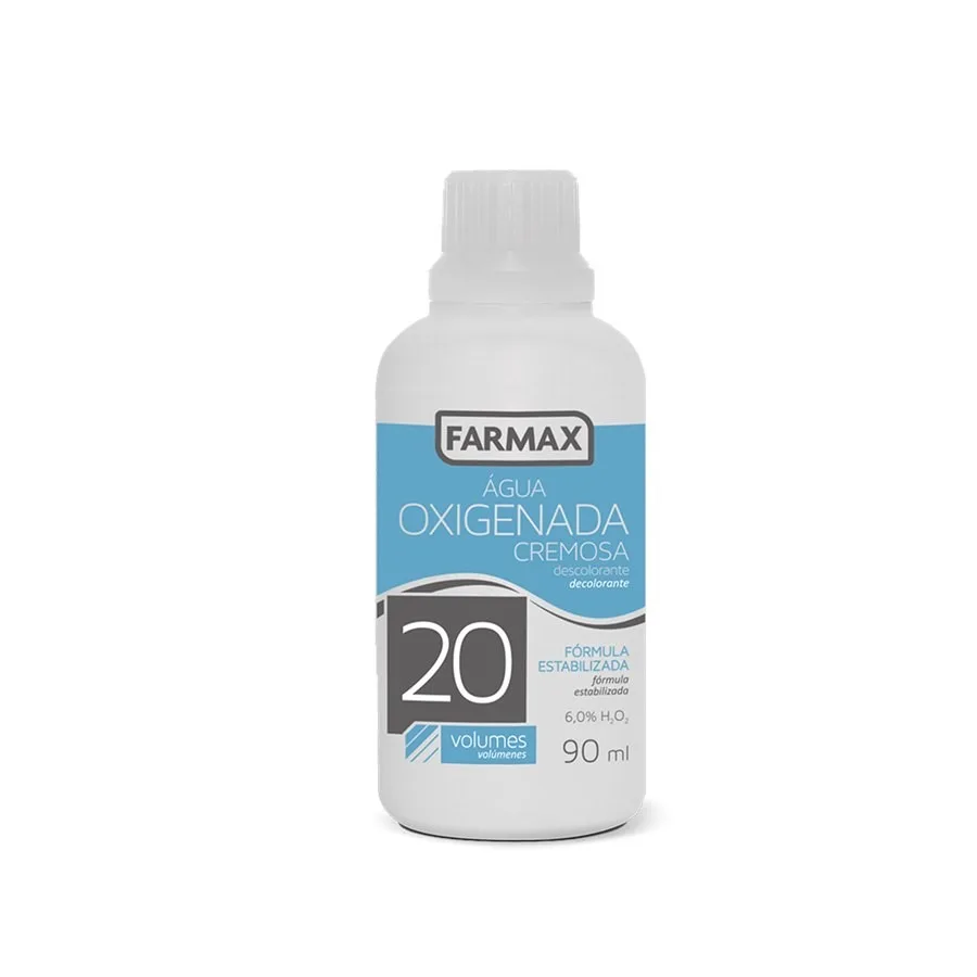 FARMAX AGUA OX 90ML 20VOL CREMOSA